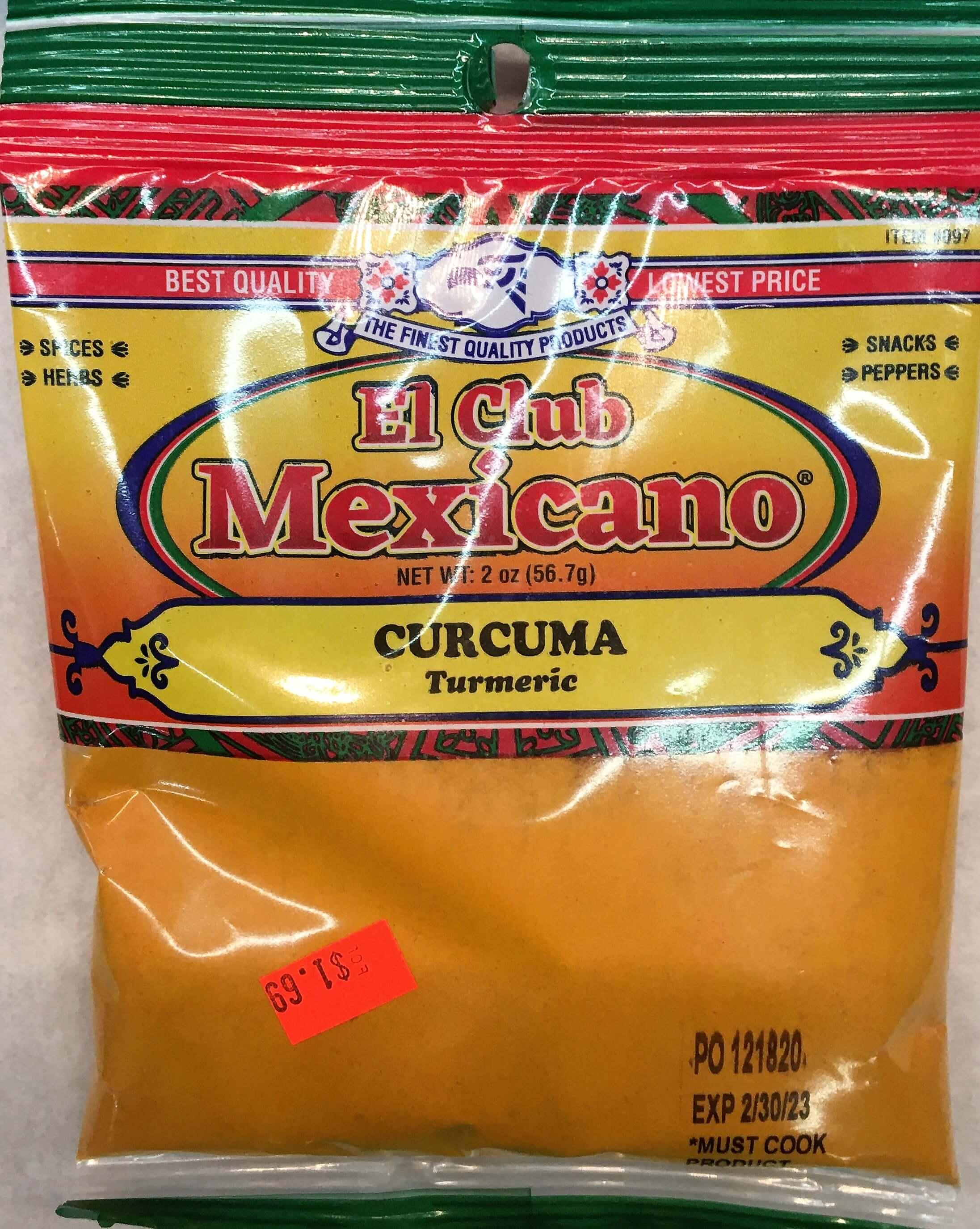 El Club Mexicano - Turmeric 2 oz.