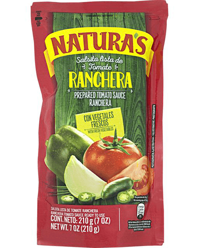 Natura's - Prepared Pasta Sause Ranchera Style 3.5oz