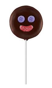 Ricolino - Mini Paleta Payaso Marshmallow with Chocolate Flavored Coating and Gum 15ct