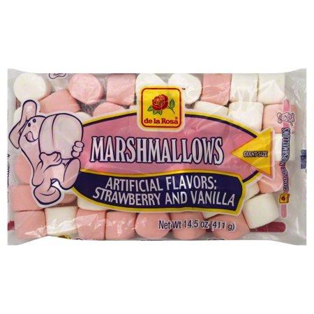 Giant Size Strawberry and Vanilla Marshmallows