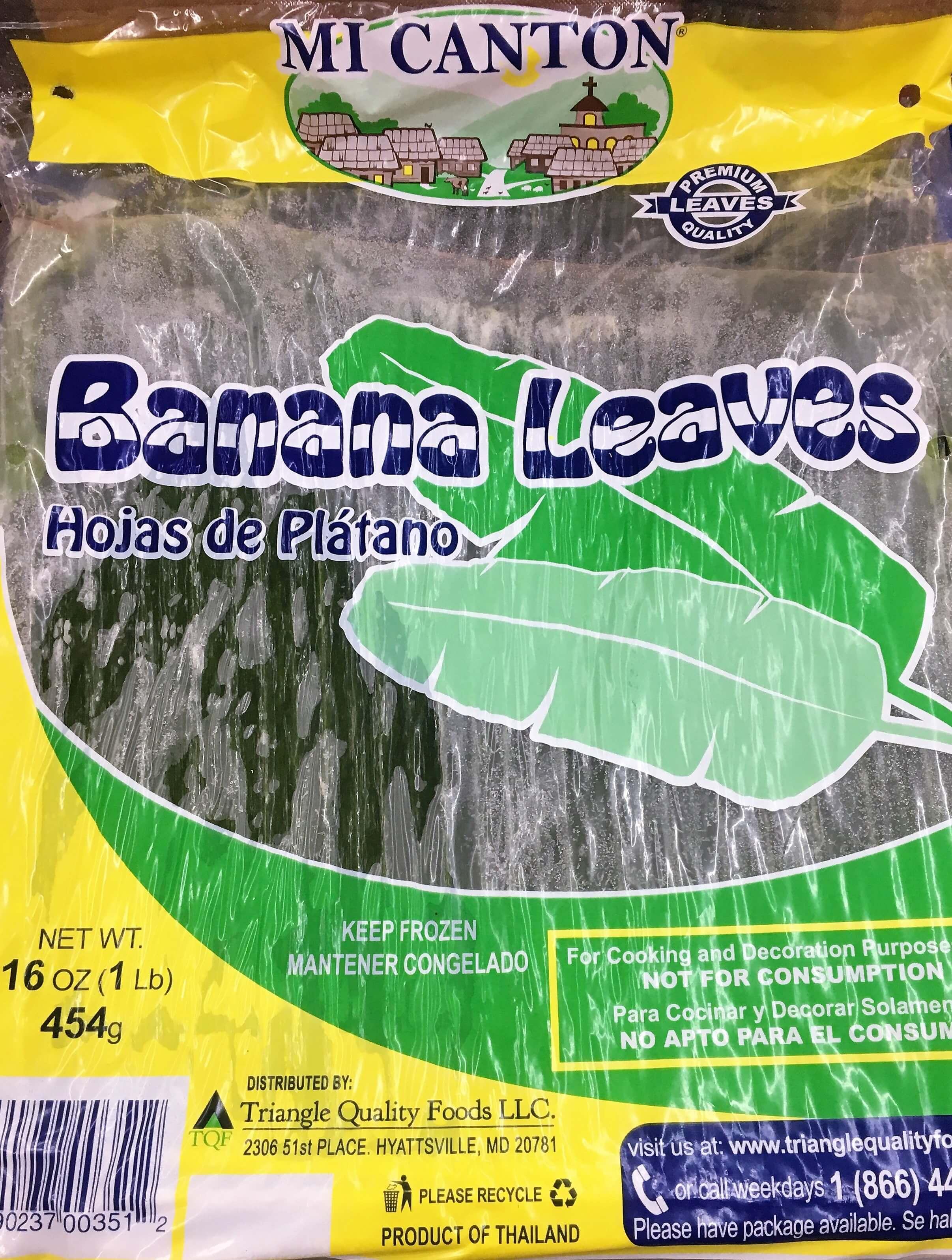 Mi Canton - Banana Leaves 1Lb.